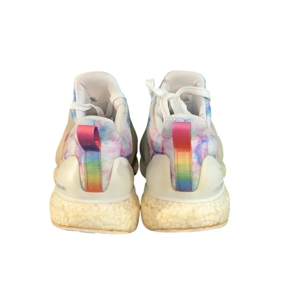 Adidas UltraBoost 4.0 DNA White Tie-Dye GZ7098 Womens Running Shoes Size 9‎